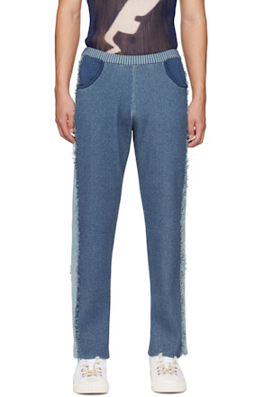 SSENSE Exclusive Blue Lounge Pants