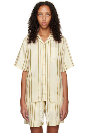 SSENSE Exclusive Beige Shirt
