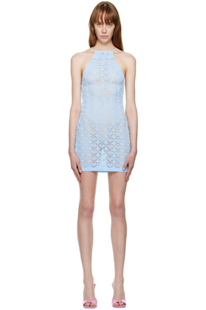 SSENSE Exclusive Blue Minidress