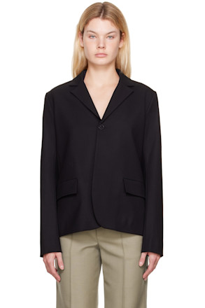 Black Cutout Blazer