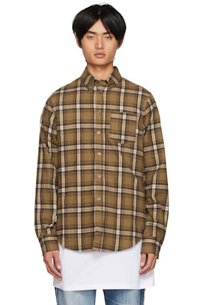 Brown Pyjama Shirt