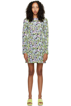 Black Lecce Minidress