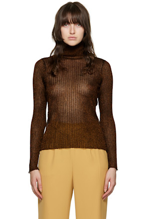 SSENSE Exclusive Bronze Karri Turtleneck
