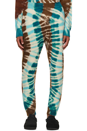 Multicolor Zig Dyed Lounge Pants