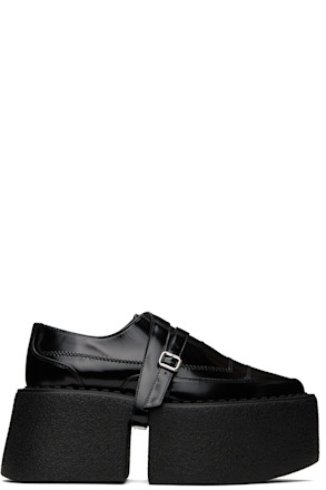 SSENSE Exclusive Black Superstack Oxfords