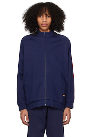 Navy Off Court Track Jacket