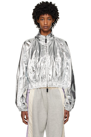 Moncler x Alicia Keys Silver Flatbush Jacket