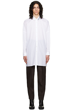 White Embroidered Shirt