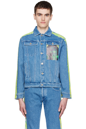 Blue Quil Lemons Edition Denim Jacket