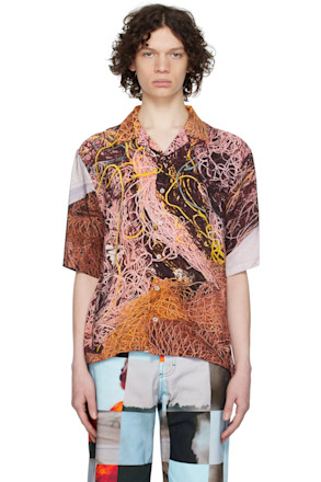 SSENSE Exclusive Pink Shirt