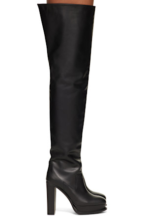 Black Leather Boots