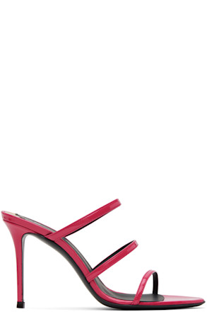 Pink Clandestino Heeled Sandals