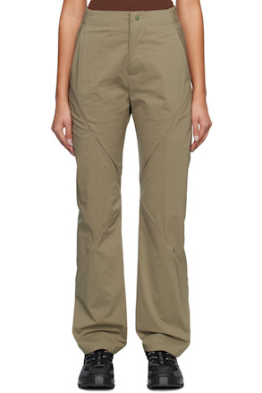 Green Technical Trousers