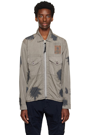 Gray Pigment-Dyed Jacket
