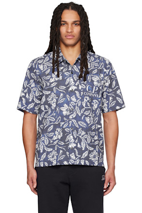 Blue Floral Shirt