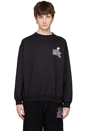 Black 'Sunlight Supplier' Sweatshirt