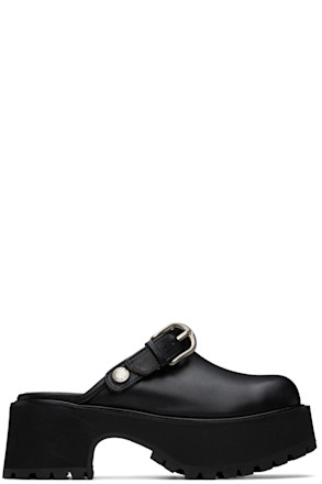 Black 70's Clogs