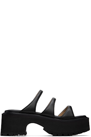 Black Platform Sandals