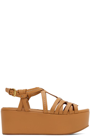 Tan Sierra Heeled Sandals