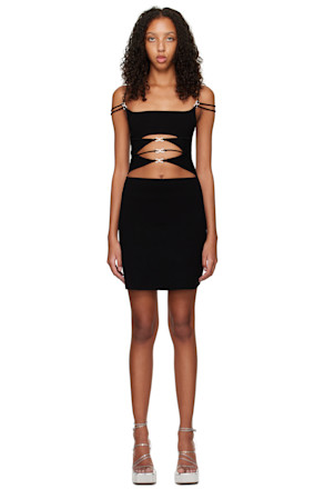 Black Matilde Minidress