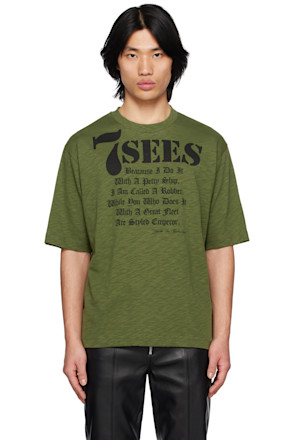 Green Printed T-Shirt