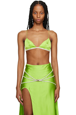 Green Rosie Bra