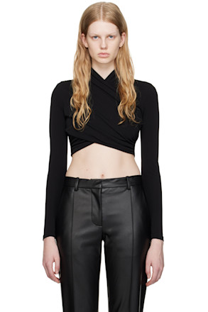 Black Odessa Long Sleeve T-Shirt