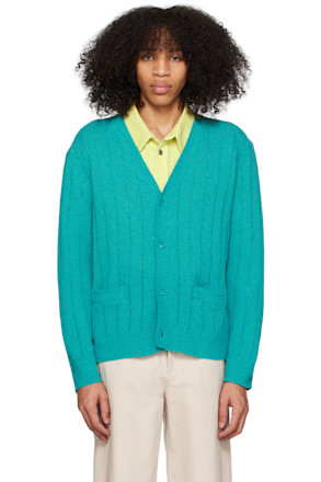 Blue Buttoned Cardigan