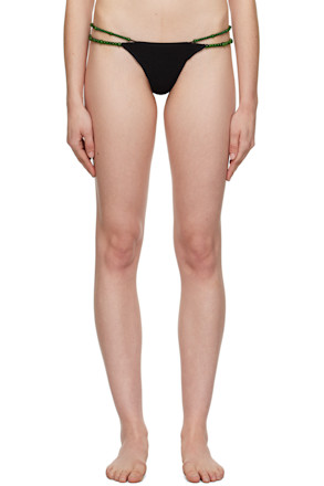SSENSE Exclusive Black Thong