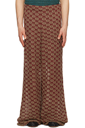 SSENSE Exclusive Red Trousers