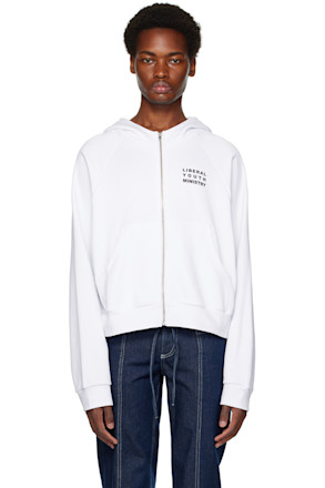 White Anime Hoodie