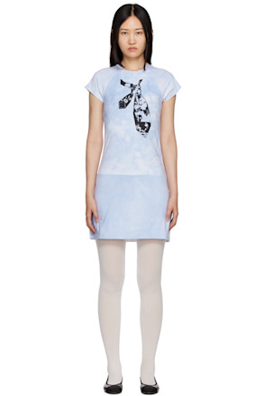 Blue Edith Minidress