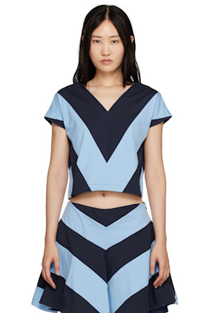 Blue & Navy Jack Tank Top