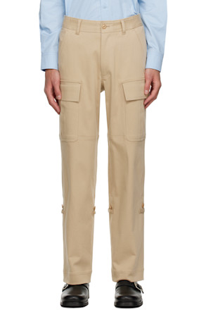 SSENSE Exclusive Beige Cargo Pants
