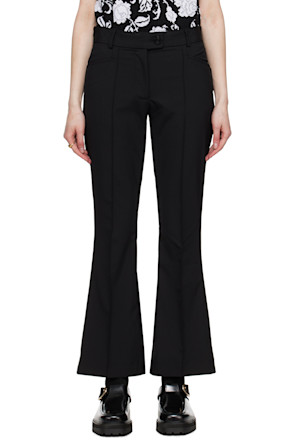 Black Flare Trousers