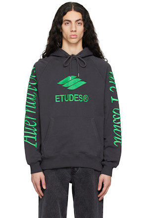 Black Racing Eco Hoodie