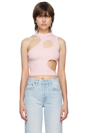 Pink Cell Tank Top