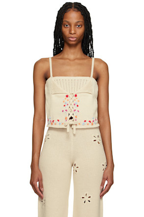 Off-White Mary Tank Top
