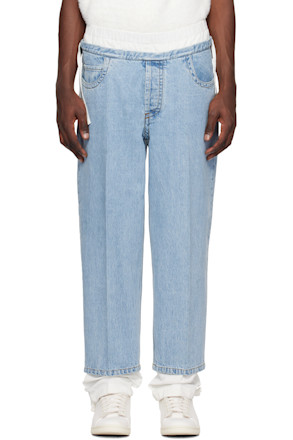 Blue Bow Jeans