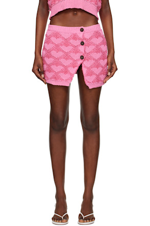 Pink Heart Miniskirt