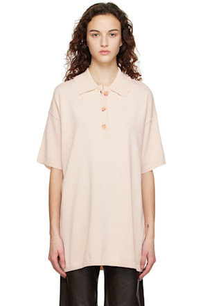 SSENSE Exclusive Pink Jane Polo
