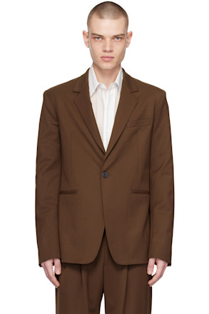 Brown Focus Blazer