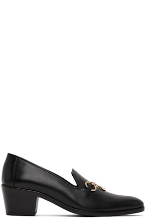 Black Opera Bit Loafers