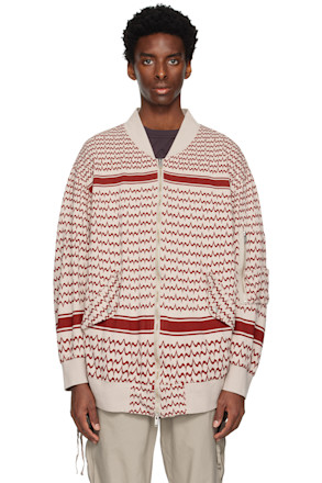 Taupe Graphic Bomber Jacket