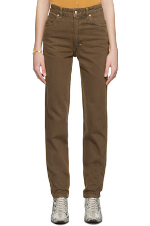 Brown & Silver 'El Jean' Jeans