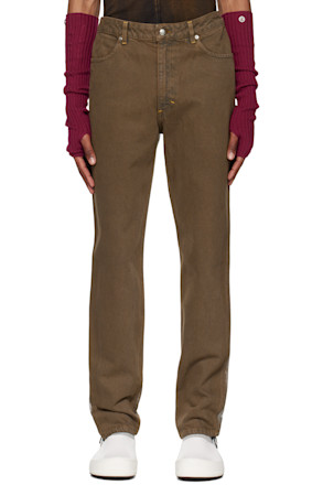 Brown & Silver 'El Jean' Jeans