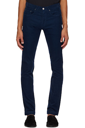 Navy Alunga Trousers