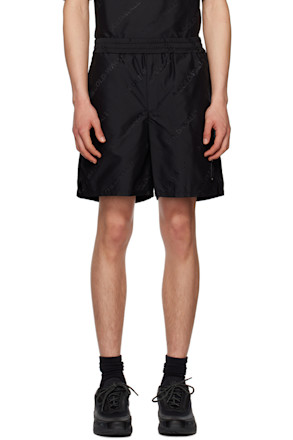 Black Three-Pocket Shorts