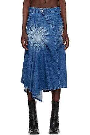 Blue Drift Skirt