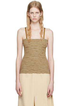 Tan Mia Tank Top